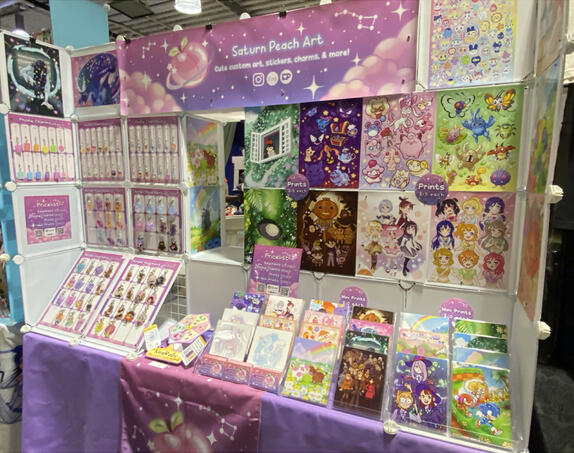 Anime Boston 6ft table space